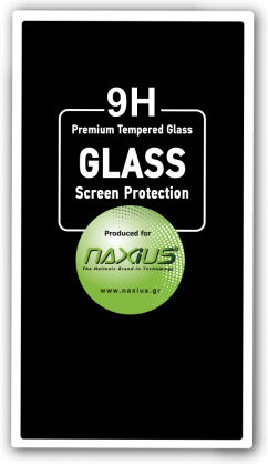 Naxius 9H 9D Vollflächig gehärtetes Glas Schwarz (Galaxie M13)