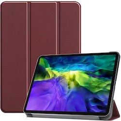 Techsuit Foldpro Flip Cover Δερματίνης Μπορντό (iPad Pro 2018 11" / iPad Pro 2020 11" / iPad Pro 2021 11")