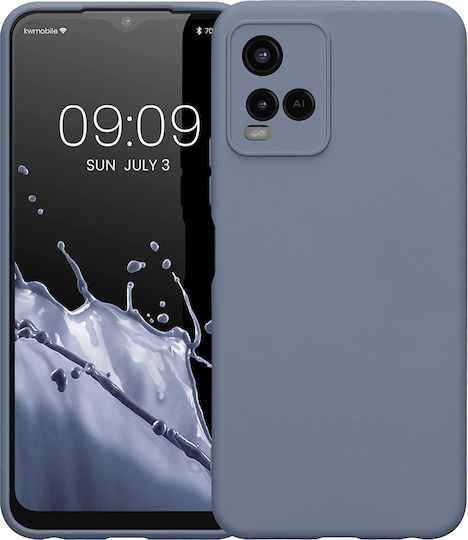 KWmobile Soft Slim Back Cover Silicone 1.3mm Blue (Vivo Y21)