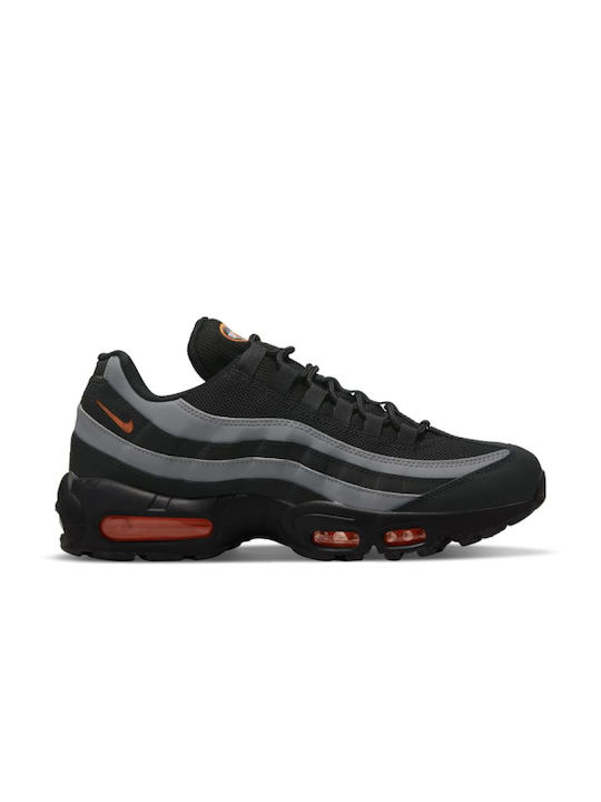 Nike Air Max 95 Ανδρικά Sneakers Black / Grey / Safety Orange