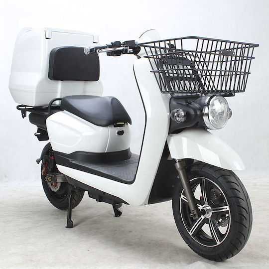 WheelnWater Delivery-Xtreme Електрически скутер Мощност 4000W с максимална скорост 85км/ч Бял Цвят