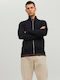 Jack & Jones Men's Cardigan with Zipper Black