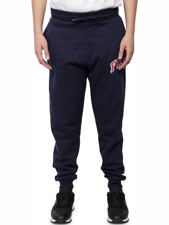 FILA Wilfred Παντελόνι Φόρμας με Λάστιχο Fila Navy