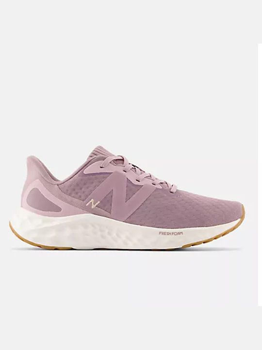 New Balance Fresh Foam Arishi v4 Γυναικεία Αθλητικά Παπούτσια Running Lilac Chalk / Violet Shadow / Light Gold Metallic