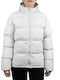 Fila Alice Women's Short Puffer Jacket for Winter with Hood White