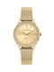 Trussardi T-Star Watch with Gold Metal Bracelet