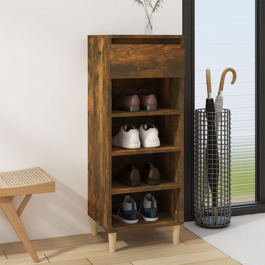 Ξύλινη με 4 Ράφια 40x36x105cm Ξύλινη με 4 Ράφια 40x36x105cm