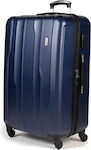 Cardinal 2012 Cabin Travel Suitcase Hard Blue with 4 Wheels Height 50cm 2012/50