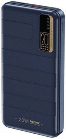 Remax RPP-316 Noah Series Power Bank 20000mAh 22.5W with USB-A and USB-C Output Ports Blue