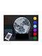 I-Total Lustră Decorativă Iluzie 3D Multicolor