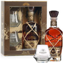 Plantation Rum Σύνθεση με Ποτήρια XO 20th Anniversary Rum 700ml Plantation Rum Σύνθεση με Ποτήρια XO 20th Anniversary Rum 700ml