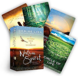 Native Spirit Oracle Cards, Un pachet de 44 de cărți și un ghid