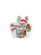 Marva Christmas Porcelain Mug Ornament