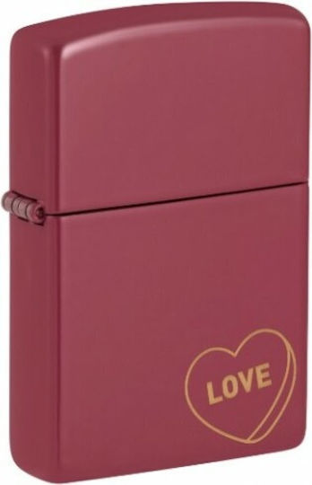 Zippo Ангажимент Пламък Ветроустойчив Love Heart