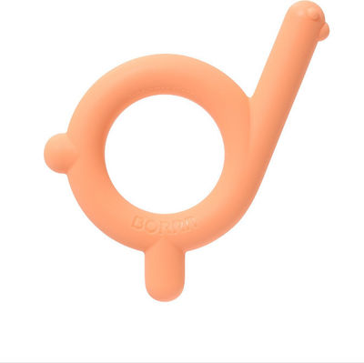 Borrn Teething Ring Bird BPA Free of Silicone for 3 m+ 1pcs