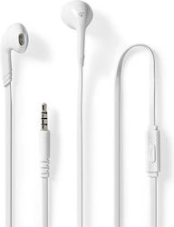 Nedis HPWD2021 In-ear Handsfree με Βύσμα 3.5mm Λευκό