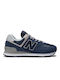 New Balance 574 Γυναικεία Sneakers Navy Μπλε