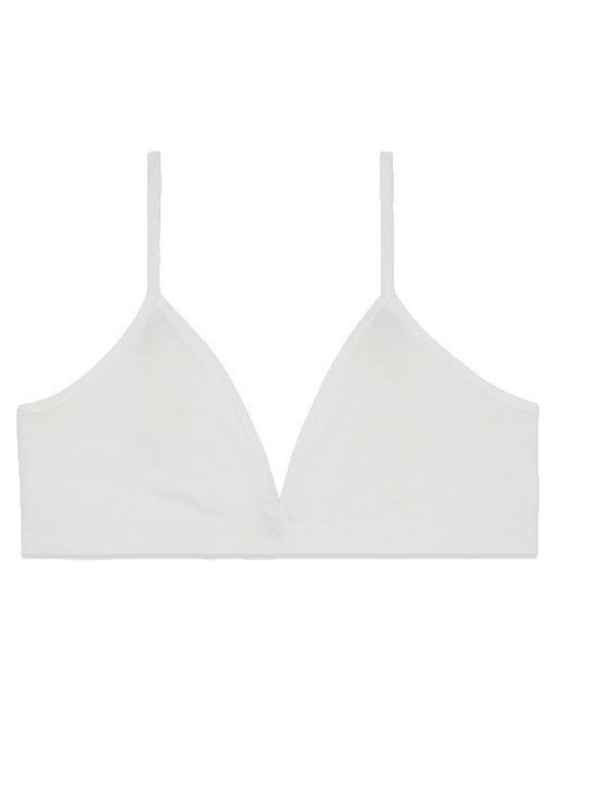 Minerva 49850 Kinder-Bustier Weiß