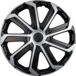 Auto Gs Τάσια Evo 15" 4τμχ Μαύρο 34406