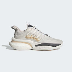 Adidas Alphaboost V1 Sustainable Boost Lifestyle Running Women's Sneakers Cloud White / Wonder Quartz / Grey Five