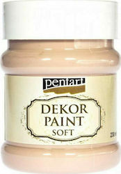 Pentart Dekor Paint Soft Kreidefarbe Cappuccino...