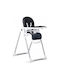 Nukido Tulo Foldable Baby Highchair 3 in 1 with Adjustable Height Black