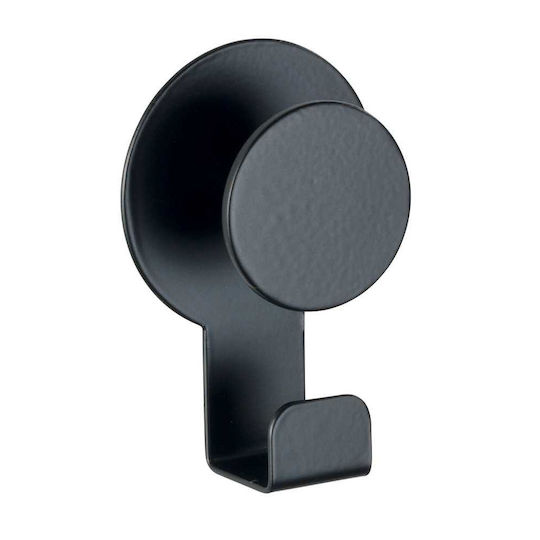 Wenko Blandas 24446100 Cremăstrașuri cu autocolant Inox Negre 1buc