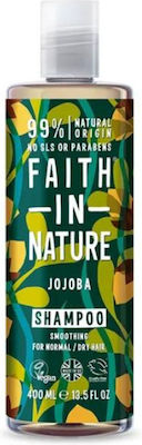 Faith in Nature Jojoba Shampoos Against Dandruff for Dry Hair 400ml