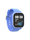 Wonlex KT19 Kinder Smartwatch mit GPS und Kautschuk/Plastik Armband Blau