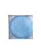 AGC Wall Clock Plastic Blue Ø30cm