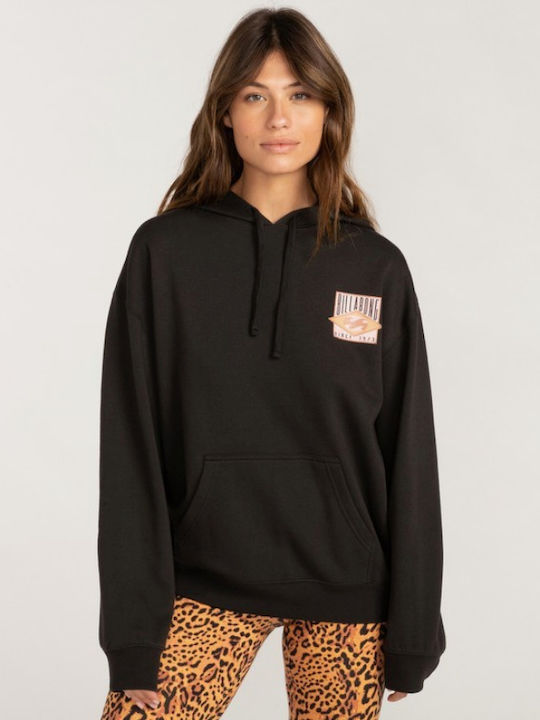 Early Days Women's Sweatshirt Hooded Black
