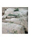 Down Town Home Sheet Sets Queen 245x270cm. S795 Green 4pcs