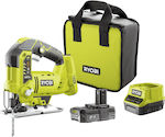 Ryobi Battery Powered Jig Saw 18V 1x2Ah