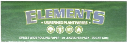 Elements Cigarette Rolling Papers 50 sheets 1pcs