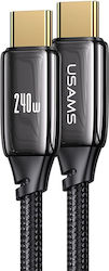 Usams US-SJ581 USB 2.0 USB-C männlich - USB-C 240W 2m (SJ581USB01) Usams US-SJ581 USB 2.0 USB-C männlich - USB-C 240W 2m (SJ581USB01)