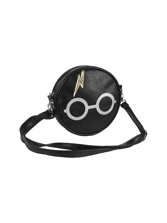 Cerda Harry Potter Glasses CRD Παιδική Τσάντα Ώμου Μαύρη 18x18x5εκ.