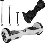 Smart Balance Wheel Hoverboard with Maximum Speed 20km/h and 20km Autonomy White