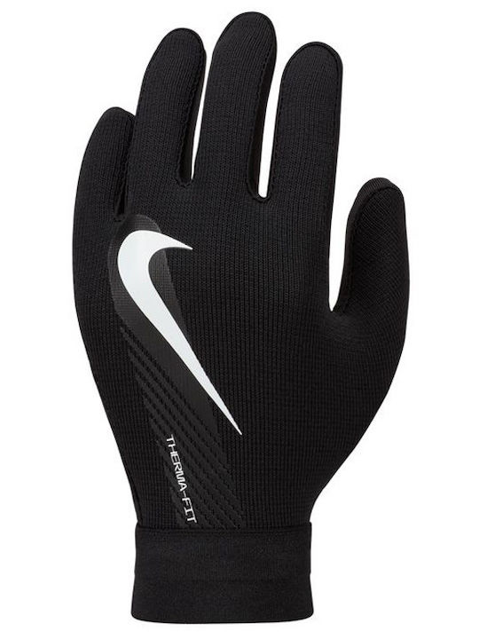 Nike Jr Acdmy Therma Fit Γάντια Τερματοφύλακα Παιδικά Μαύρα