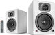 Wavemaster Two Neo Ασύρματα Ηχεία Υπολογιστή 2.0 με Bluetooth και Ισχύ 30W Λευκά