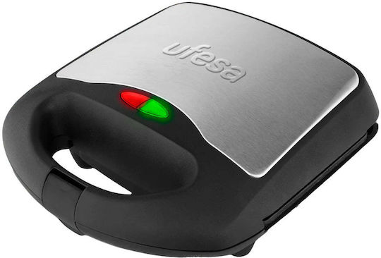 Ufesa SW7860 Sandwichmaker für for 2 Sandwiches Sandwiches 750W Inox