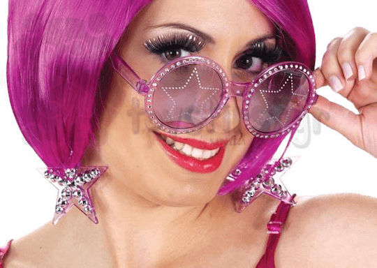 Carnival Glasses Purple