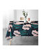 Tablecloth Stain Resistant L-C Belline Emeraude 150x200cm