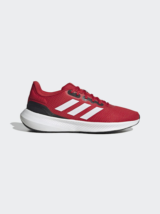 Adidas Runfalcon 3 Ανδρικά Αθλητικά Παπούτσια Running Better Scarlet / Cloud White / Core Black