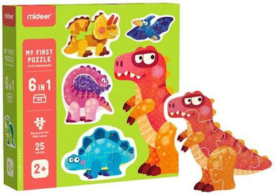 Kinderpuzzle Δεινόσαυρος für 2++ Jahre 25pcs MiDeer