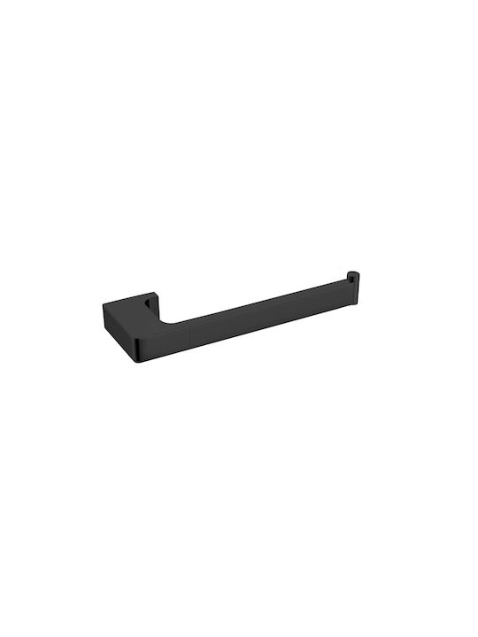 Sparke Palmia 07 Single Wall-Mounted Bathroom Rail ​23.9x3cm Black