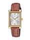 Casio Classic Women's Watch with Brown Leather Strap