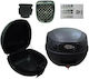 STR 816 Motorrad-Topcase 32lt Schwarze