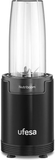 Ufesa BS2500 Nutriboom Μπλέντερ με Κανάτα Tritan 500 ml 900W Μαύρο