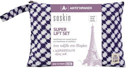 Soskin Super Lift Skin Care Set for Αnti-ageing & Firming with Serum & Toiletry Bag