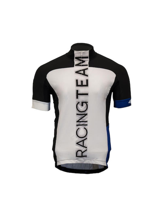 4F Bărbați Mâneci scurte Tricou de ciclism Negru